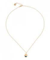 Necklace Unode50 Woman My Luck in Silver COL1402AZUORO0U - COL1402AZUORO0U